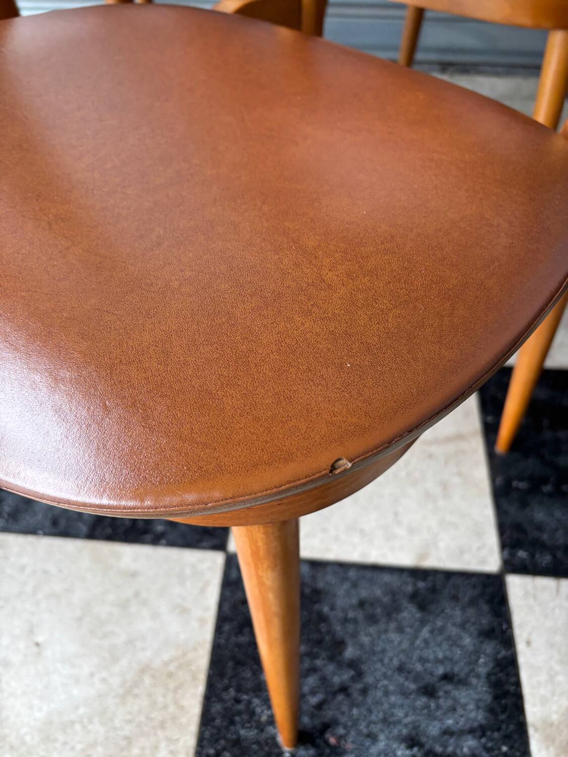 Series of 8 Pegase chairs by Baumann