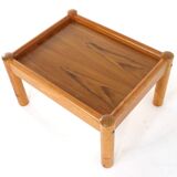 Mid century teak danish footstool domino mobler