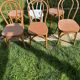 Set of 6 bistro chairs