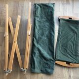 Set of 2 Praia Folding Chairs by Pier Giacomo Castiglioni for Gavina, Italy, 1960s