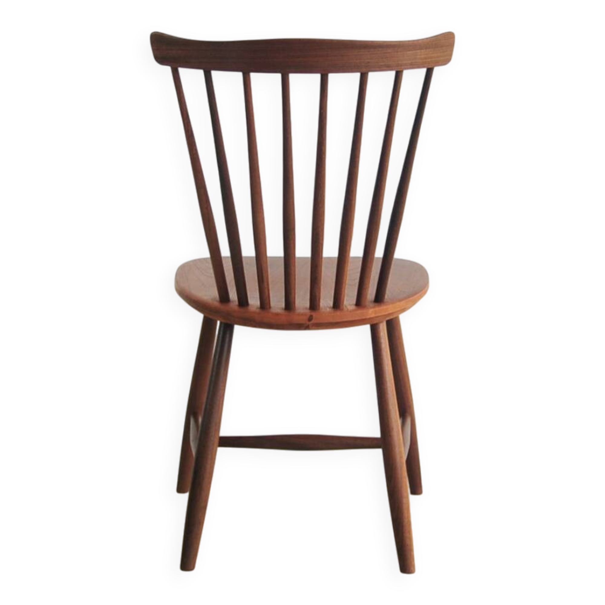 Vintage wooden spindle chair Pastoe