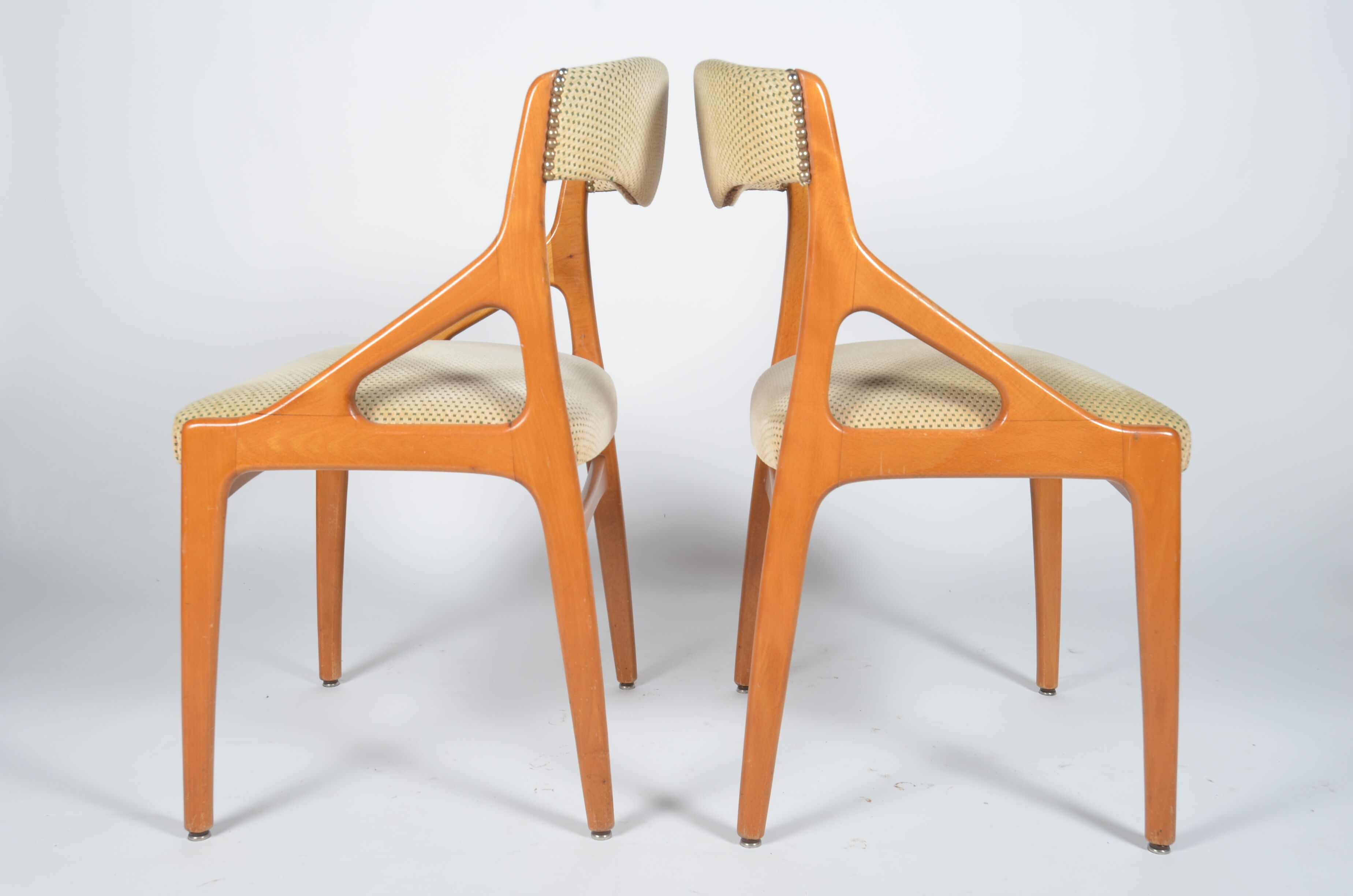 2 chaises scandinave baumann
