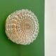 Vintage moulded glass wall or ceiling light globe