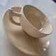6 art deco style cups and saucers