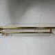 Vintage 'gold' wall coat rack