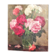 Painting Old bouquet of roses and carnations 1900