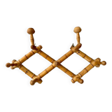 Bamboo coat rack