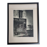 Rémy Duval – Rue des Deux Ponts, photoengraving from 1946 – Framed under glass 32 x 42 cm