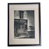 Rémy Duval – Rue des Deux Ponts, photogravure de 1946 – Encadrée sous verre 32 x 42 cm