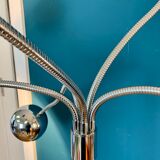 Eyeball floor lamp with 5 articulated lights
