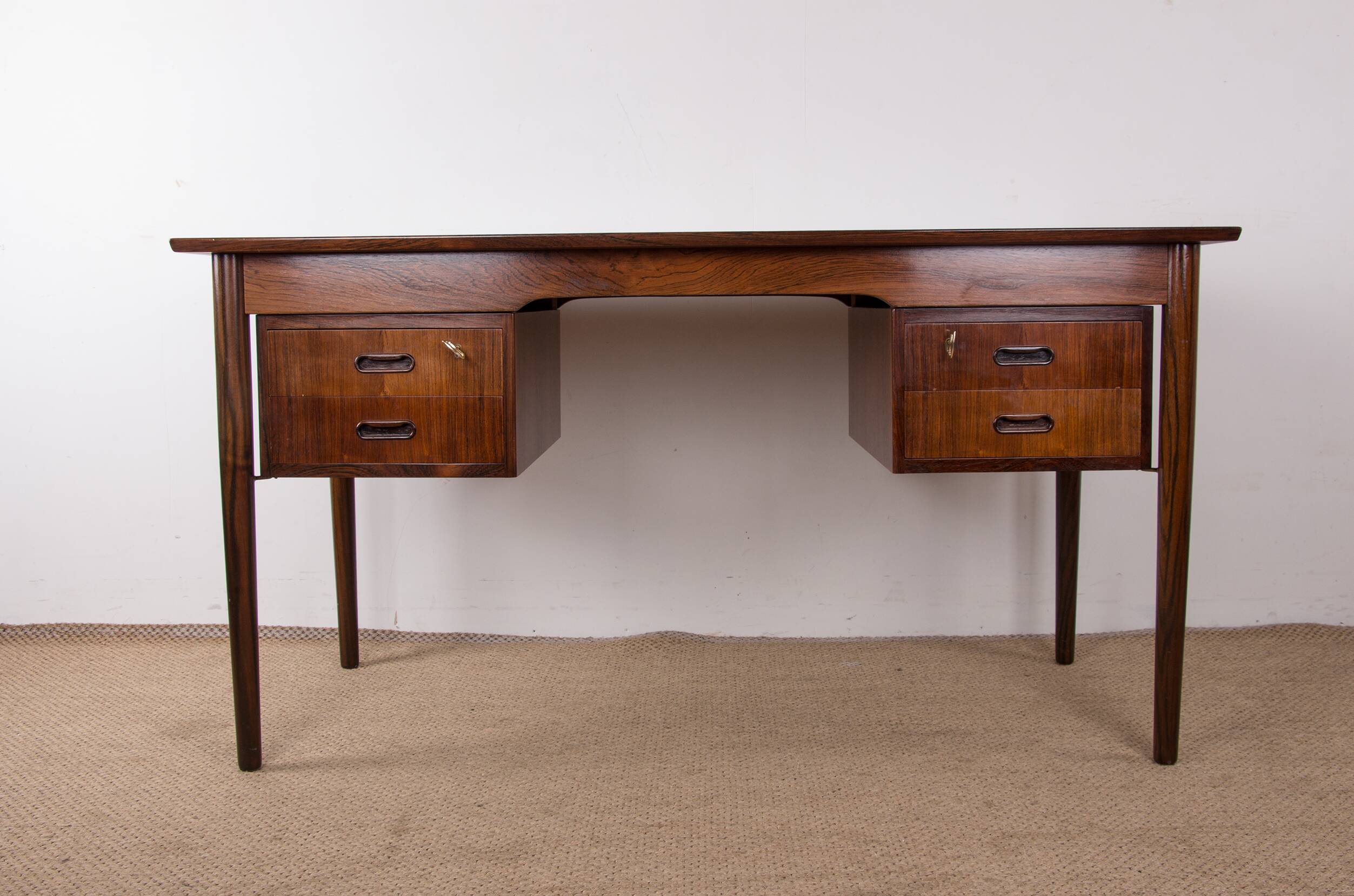 Danish Rosewood Desk by Arne Vodder 1960.