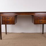 Bureau Danois en Palissandre par Arne Vodder 1960.