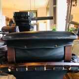 "Kroken" armchair in leather by Ake Fribytter for Nelo Möbel Sweden 1970