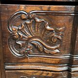Old Liège chest of drawers.