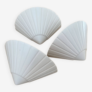 Set of 3 shell appliques