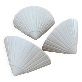 Set of 3 shell appliques