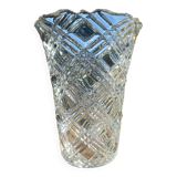 Vase en verre ciselé année 50