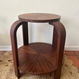Table basse Art Déco bois
