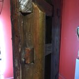 Of entry door Vietnamese Chinese wooden massif beginning of the 20 th