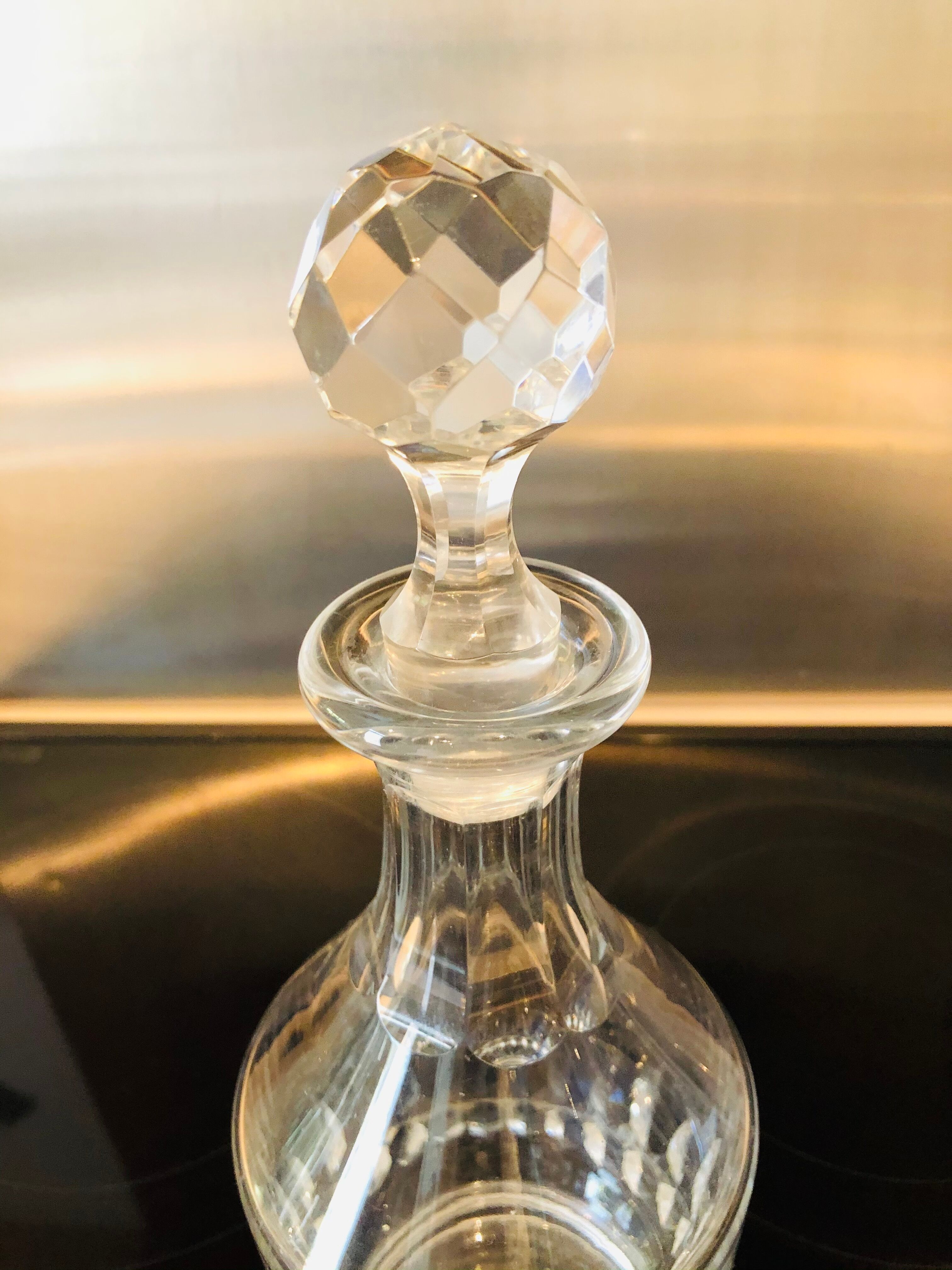 Baccarat crystal carafe