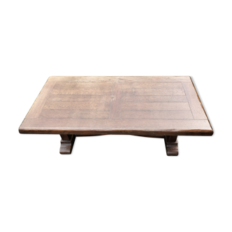 Solid wood coffee table