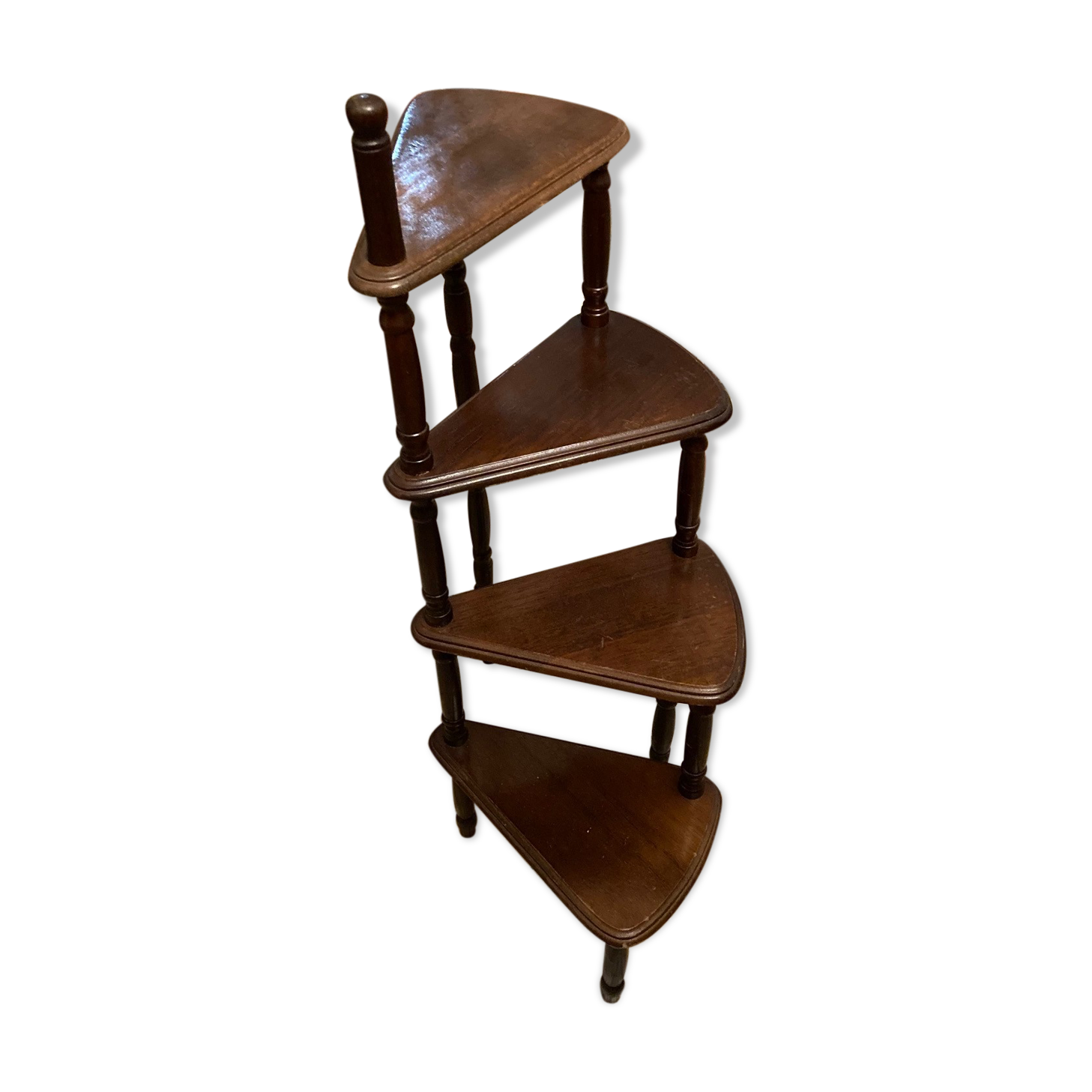 Shelf stairs plant support