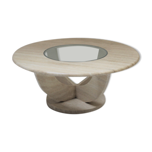 table basse travertin