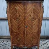 Rosewood inlaid cabinet
