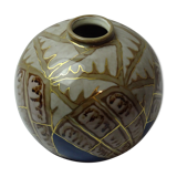 Vase ball porcelain Camille Tharaud