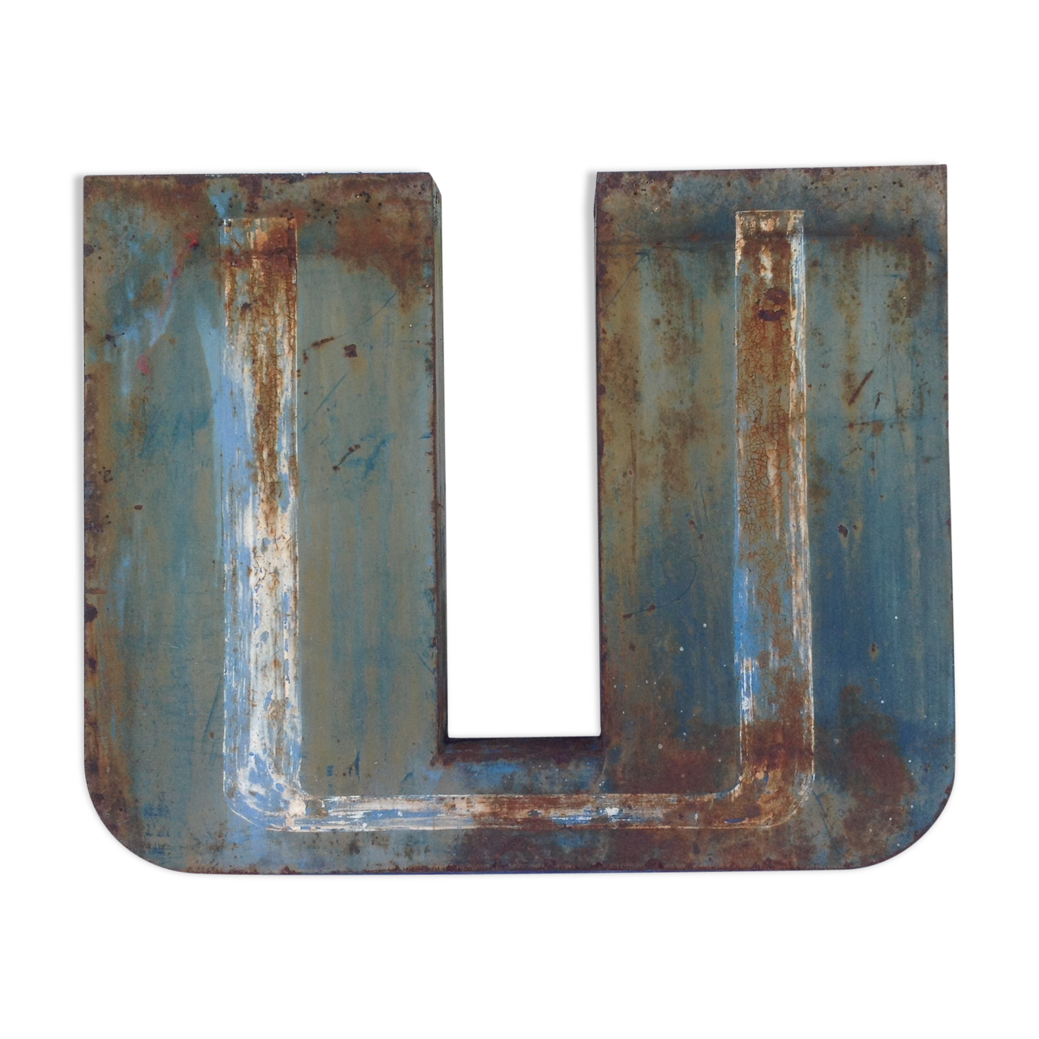Lettre vintage U