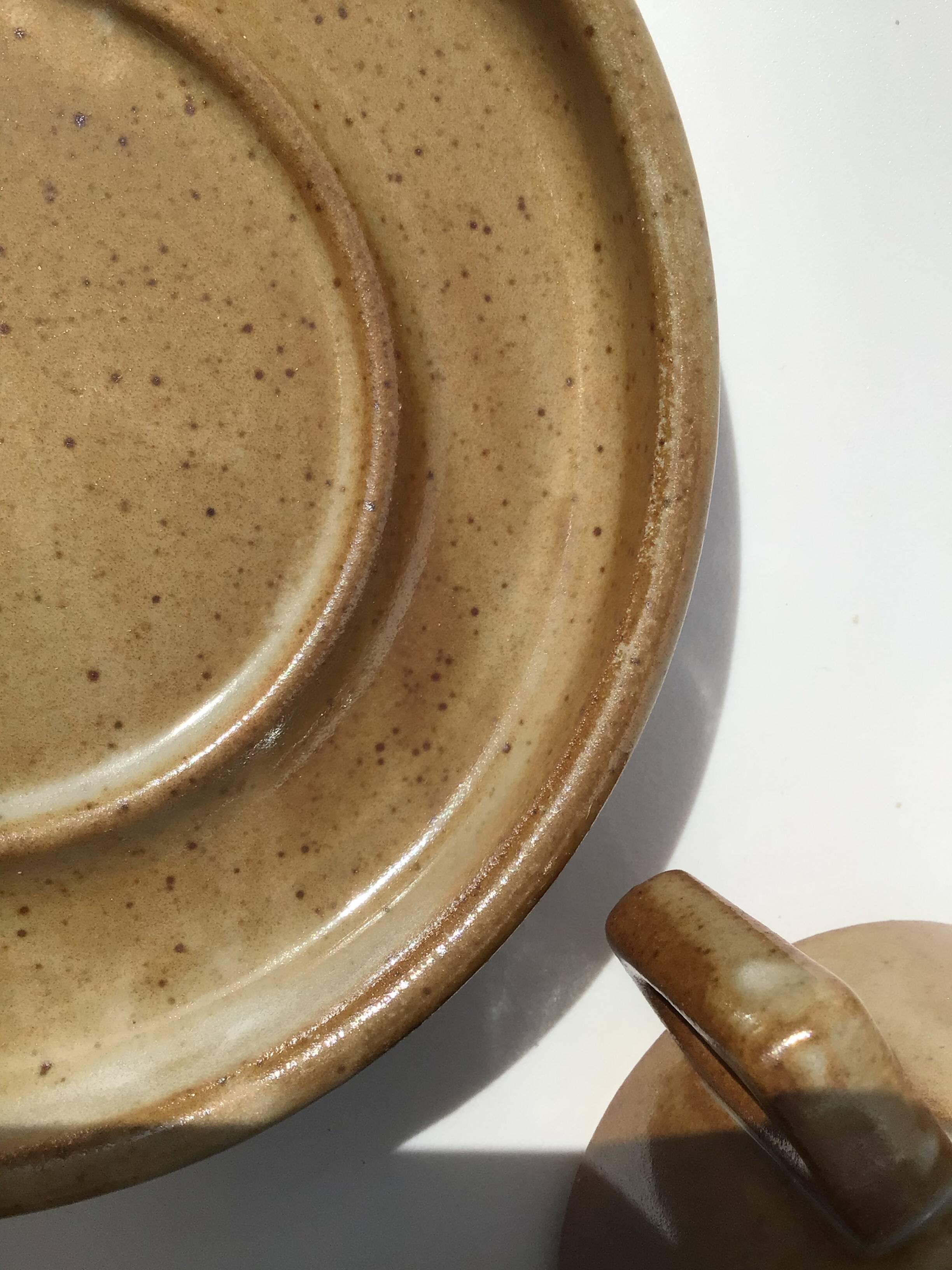 2 Brenne Stoneware Coffee Cups