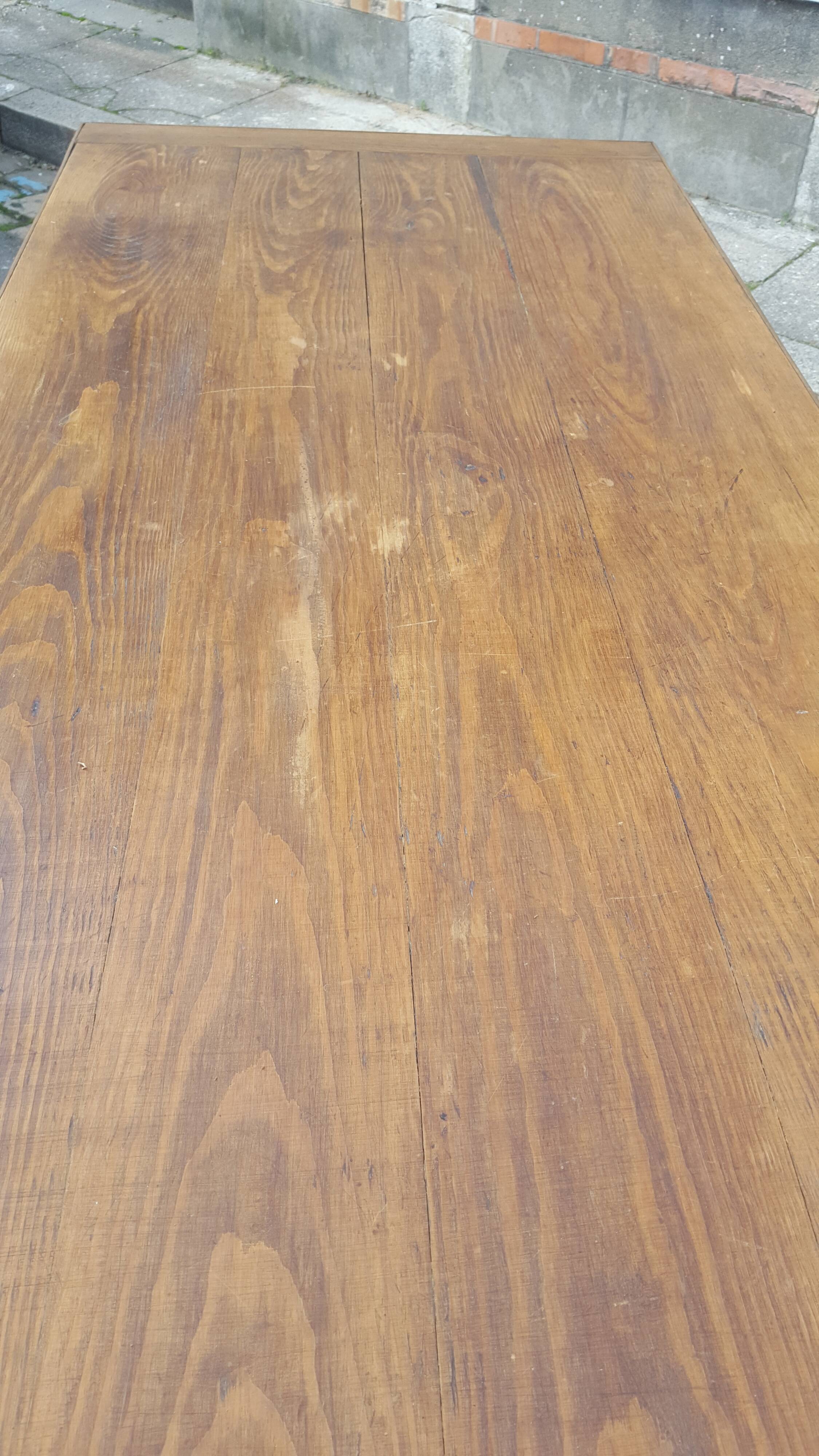 Farm table oak