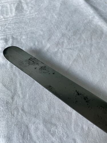 Coffret de 12 couteaux de table Napoleon III XIXème