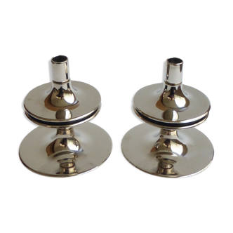 Suite of 2 S88 Nagel candlesticks 1970