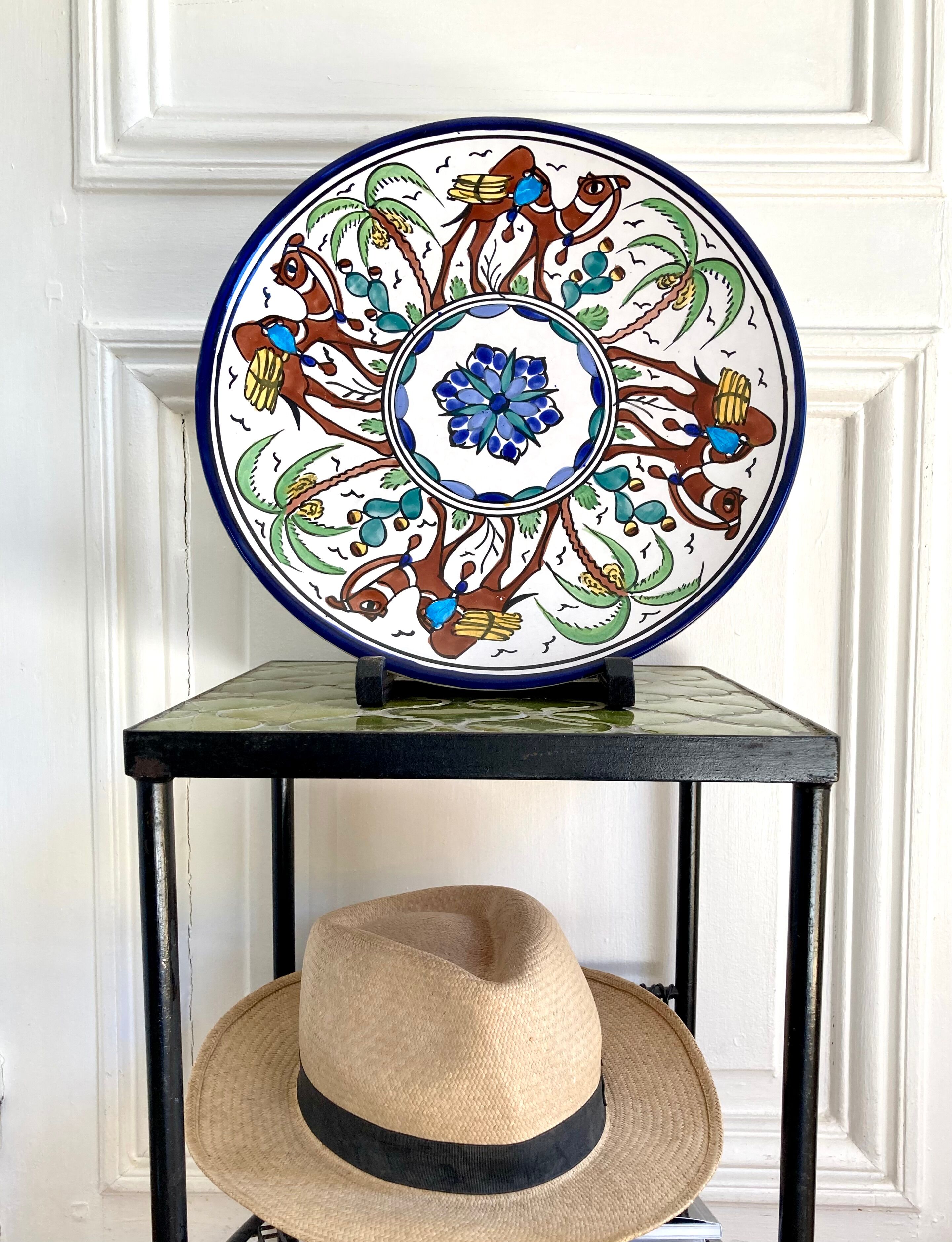 Moroccan ceramic dish