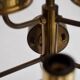 Brass wall light with five lights by Hans-Agne Jakobsson