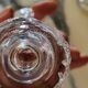 6 crystal flutes Daum, model "Kim", France