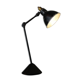 Vintage desk lamp Bernard Albin Gras model 205 portable circa 1930