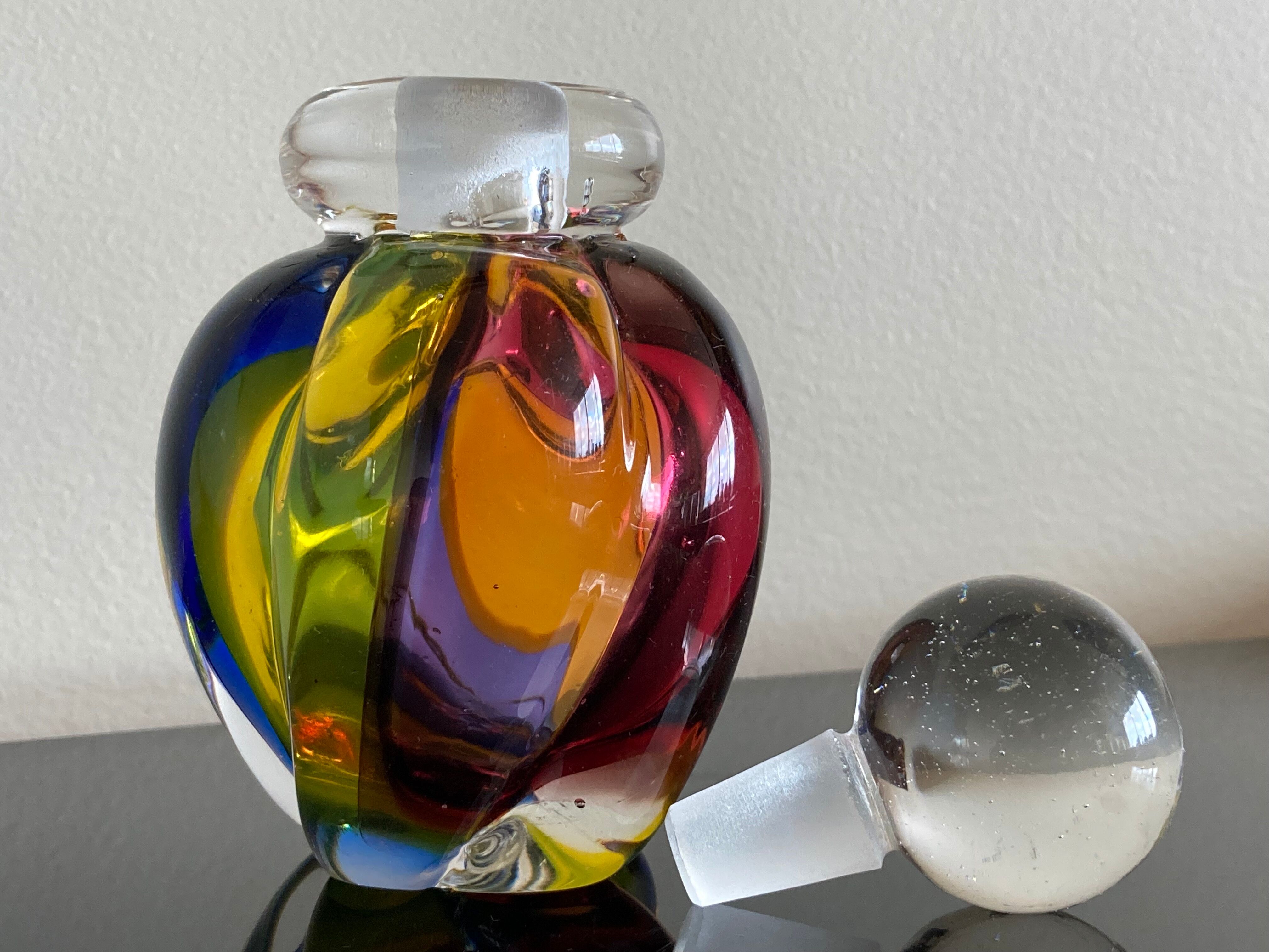 Bottle of Murano perfumes