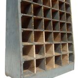 1940 Industrial Wooden Shelving Unit industrial design