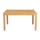 Oak veneer dining table 70s