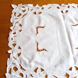 Tablecloth embroidered table runner