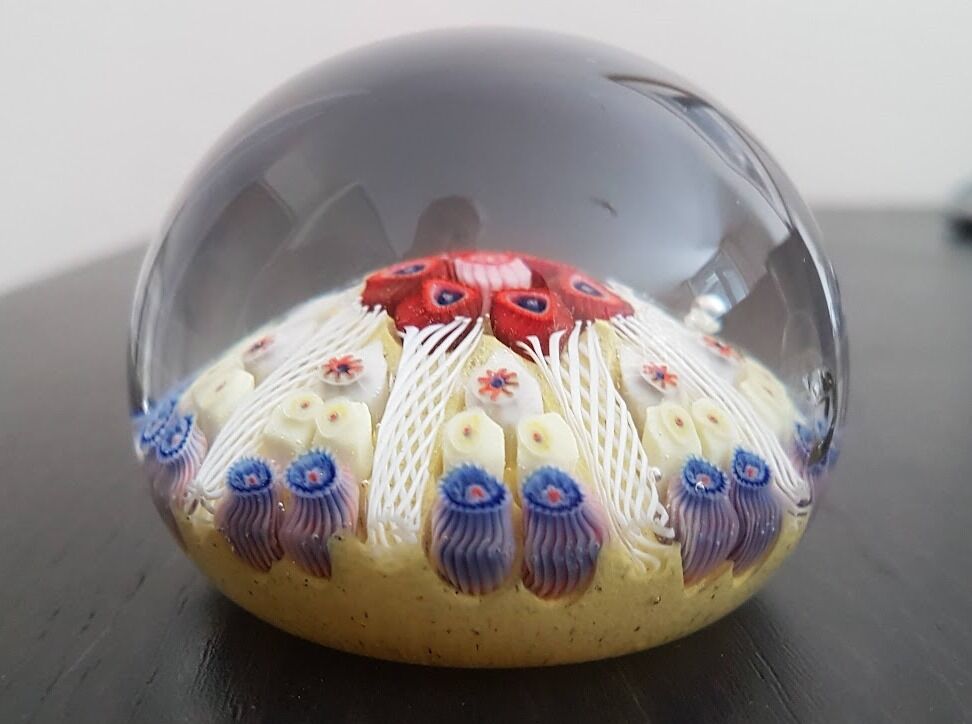 Ball of sulfide paperweight
