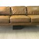 3-seater leather sofa