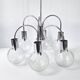 Vintage 1970s 6-ball chandelier