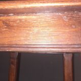 Pair of solid oak stools