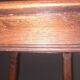 Pair of solid oak stools