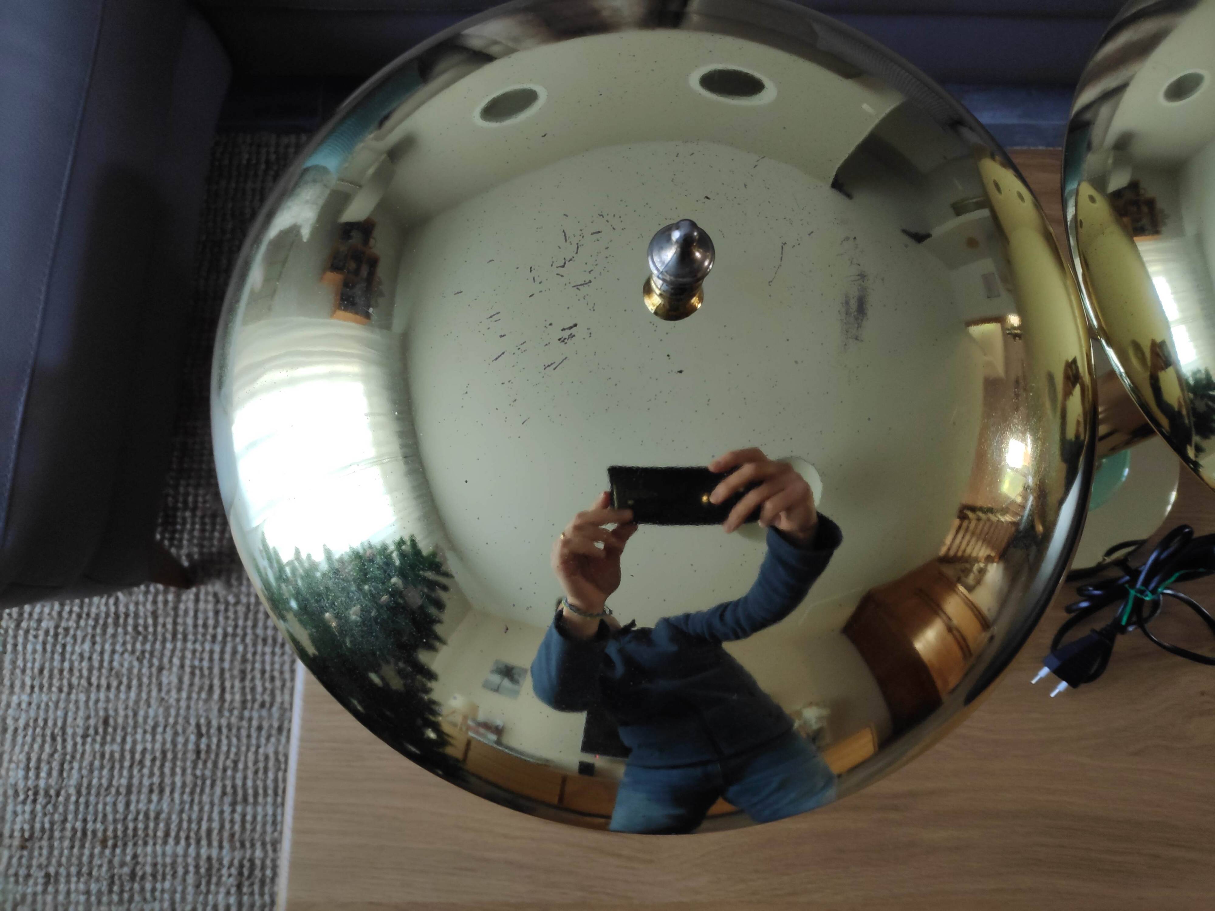 Pair of mushroom lamps model CIMA Lighting Industrial 1970