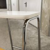 Stepladder stool 3 steps formica 1970