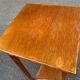 Vintage Art Nouveau shelf in solid wood and bamboo Maugrion Fran